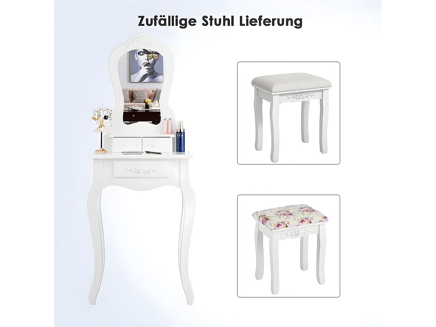 Schminktisch Set Kosmetiktisch