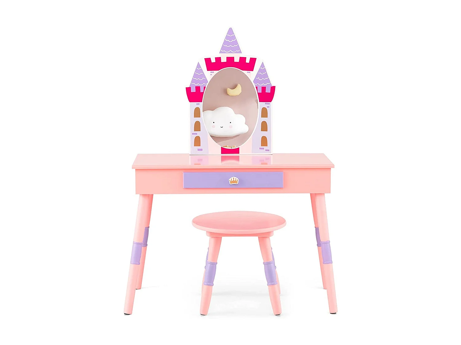 Schminktisch-Set aus Holz