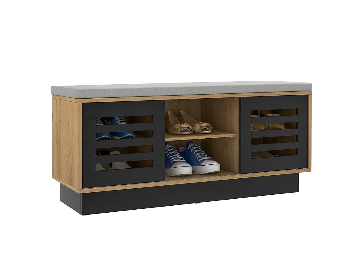 Schuhschrank Kommode 99,5 x 34,5 x 46 cm