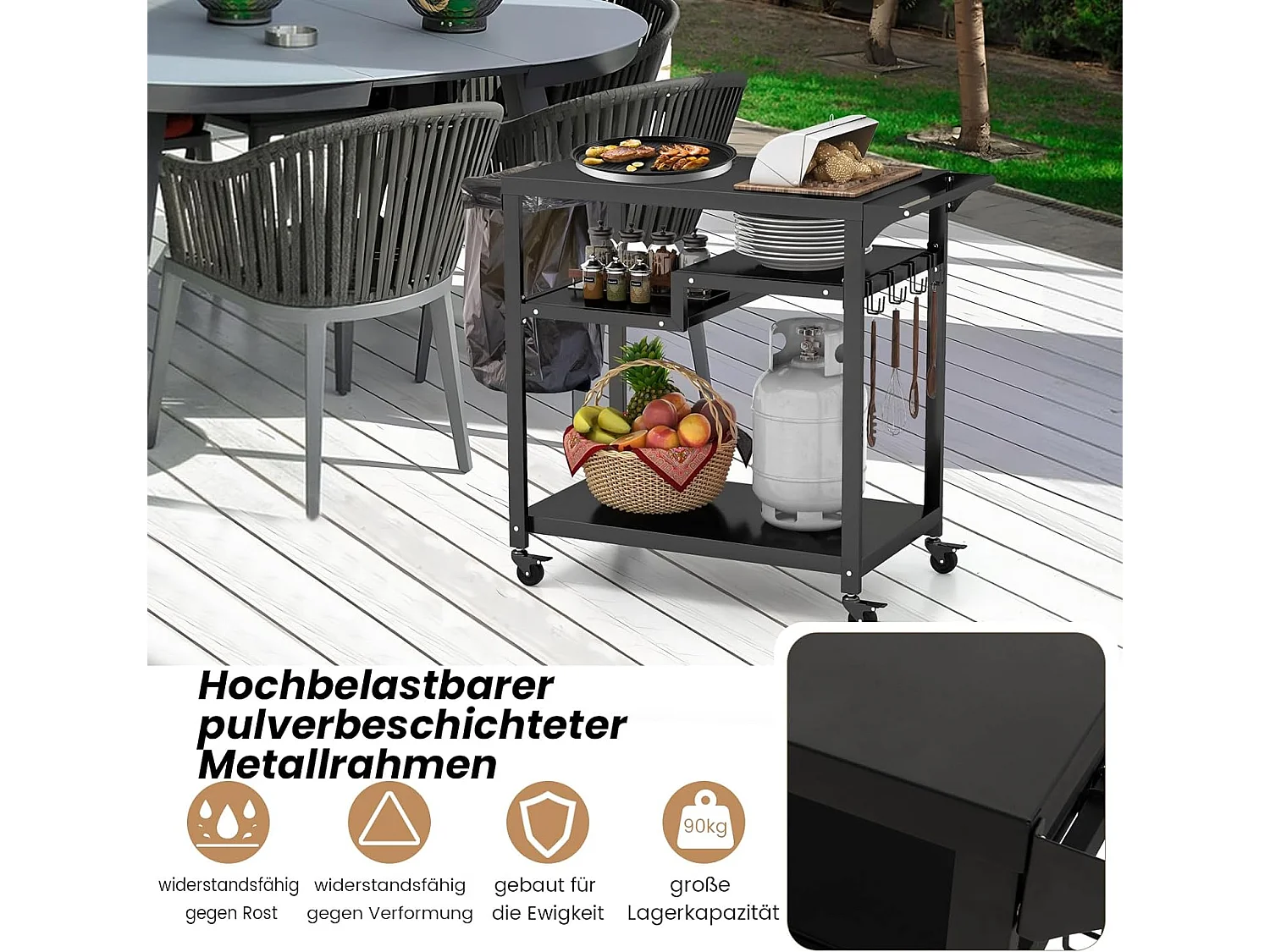 Grillwagen FT32271PW