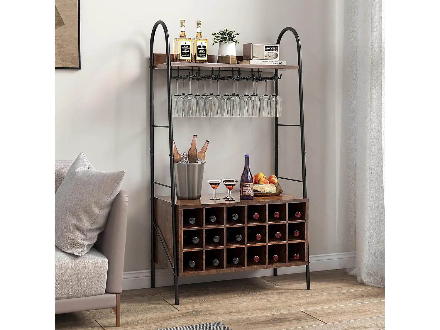 Flaschenregal VH33498ORDE