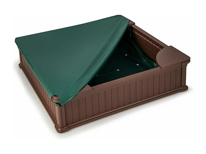 Sandbox mit 4 integrierten Sitzen