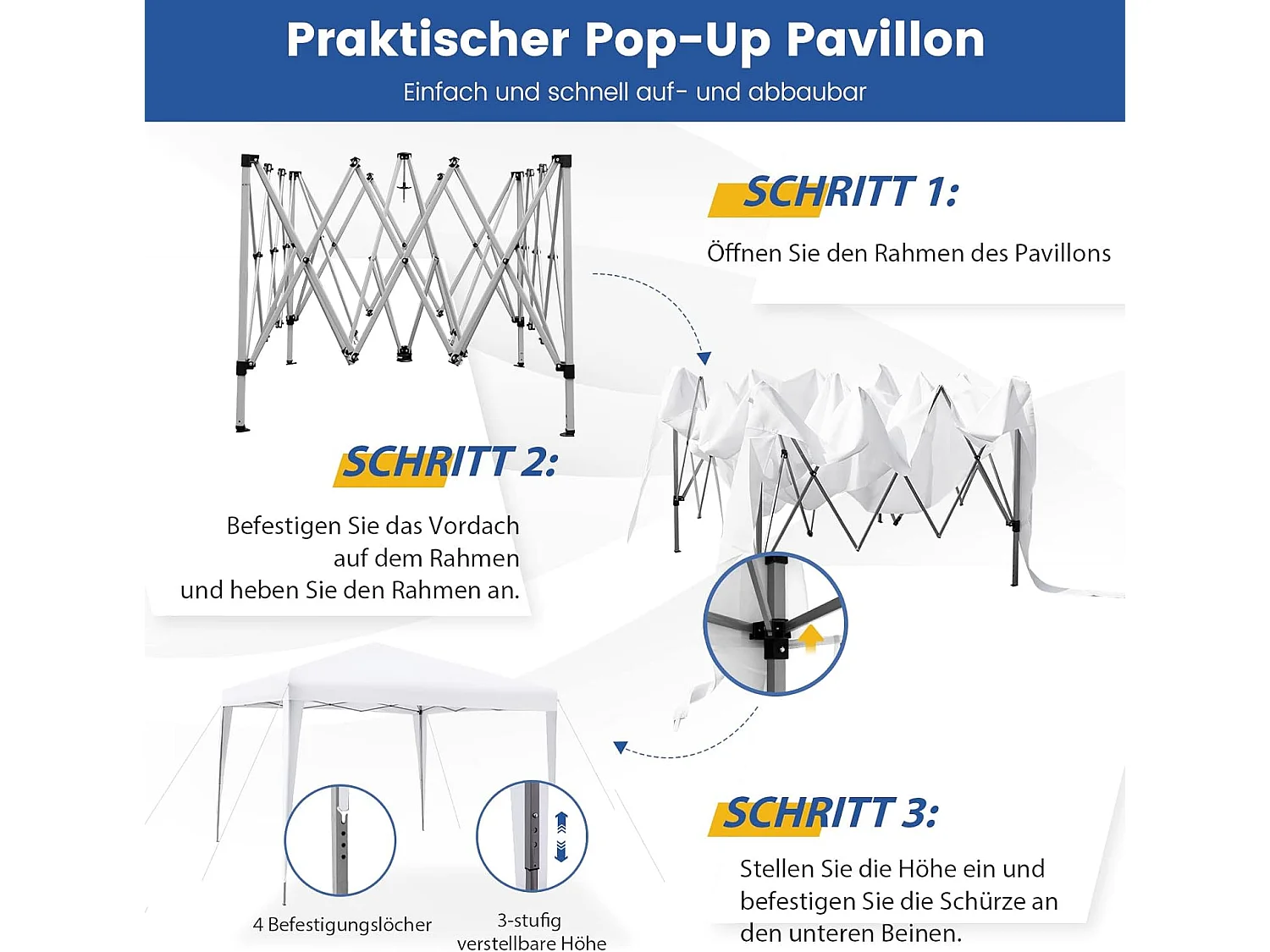 Faltpavillon ZB32016