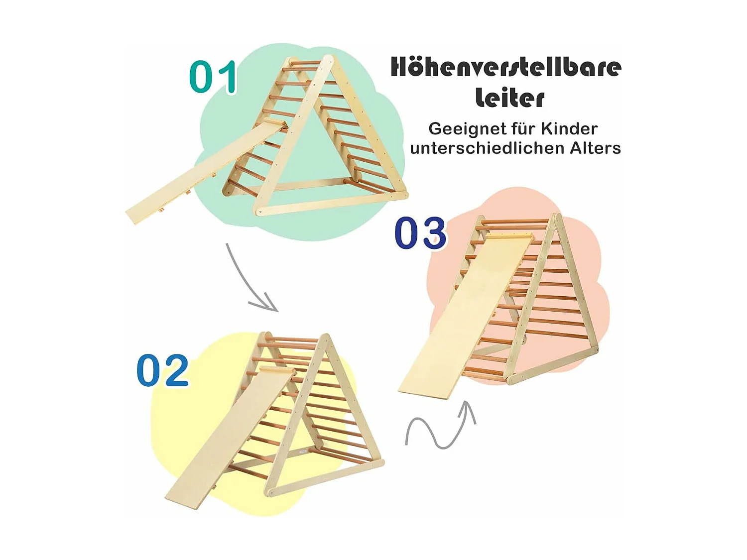 Kletterdreieck klappbar Klettergerüst