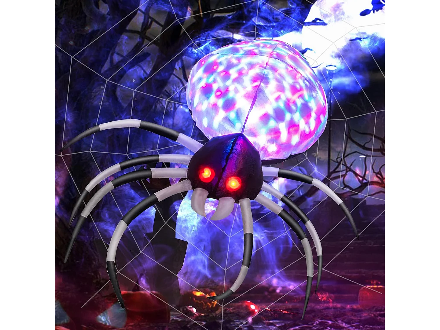Aufblasbare Halloween-Spinne