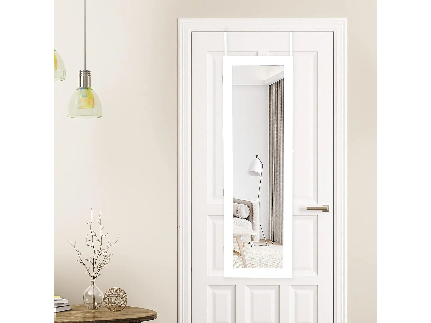 Schmuckschrank mit Ganzkörperspiegel