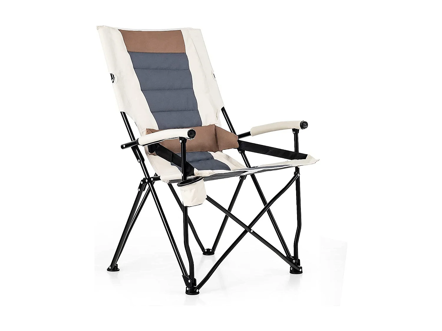 Klappstuhl mit Getränkehalter