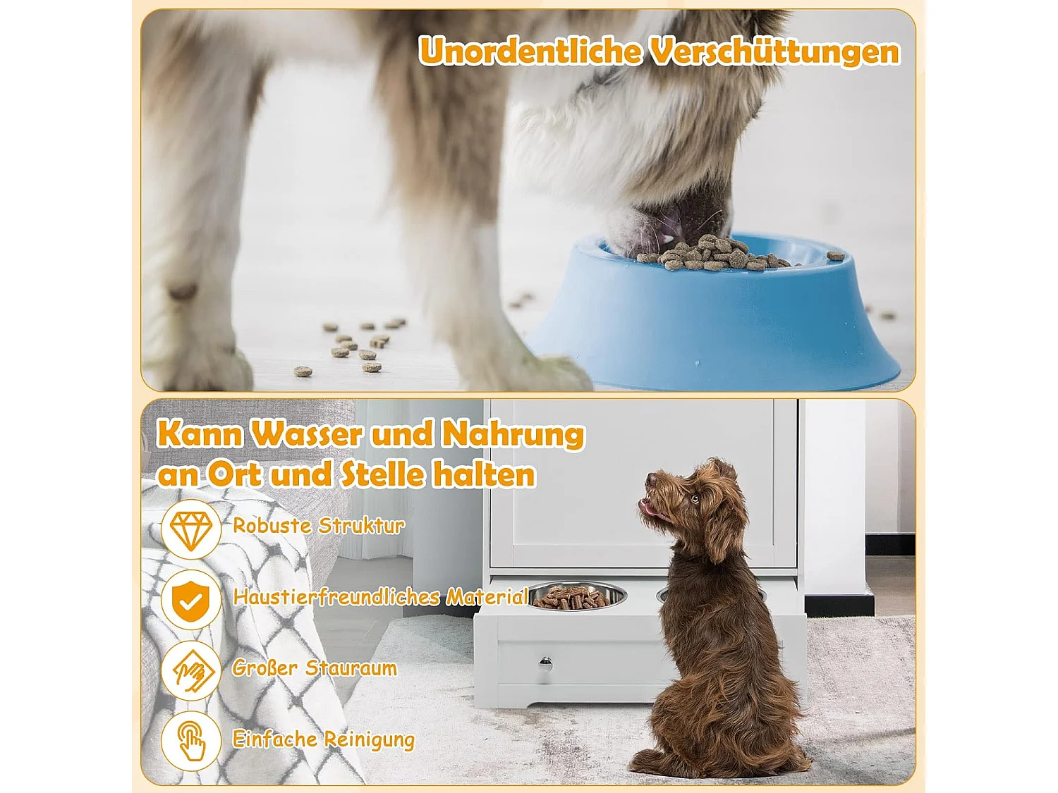 Haustier-Futterschrank