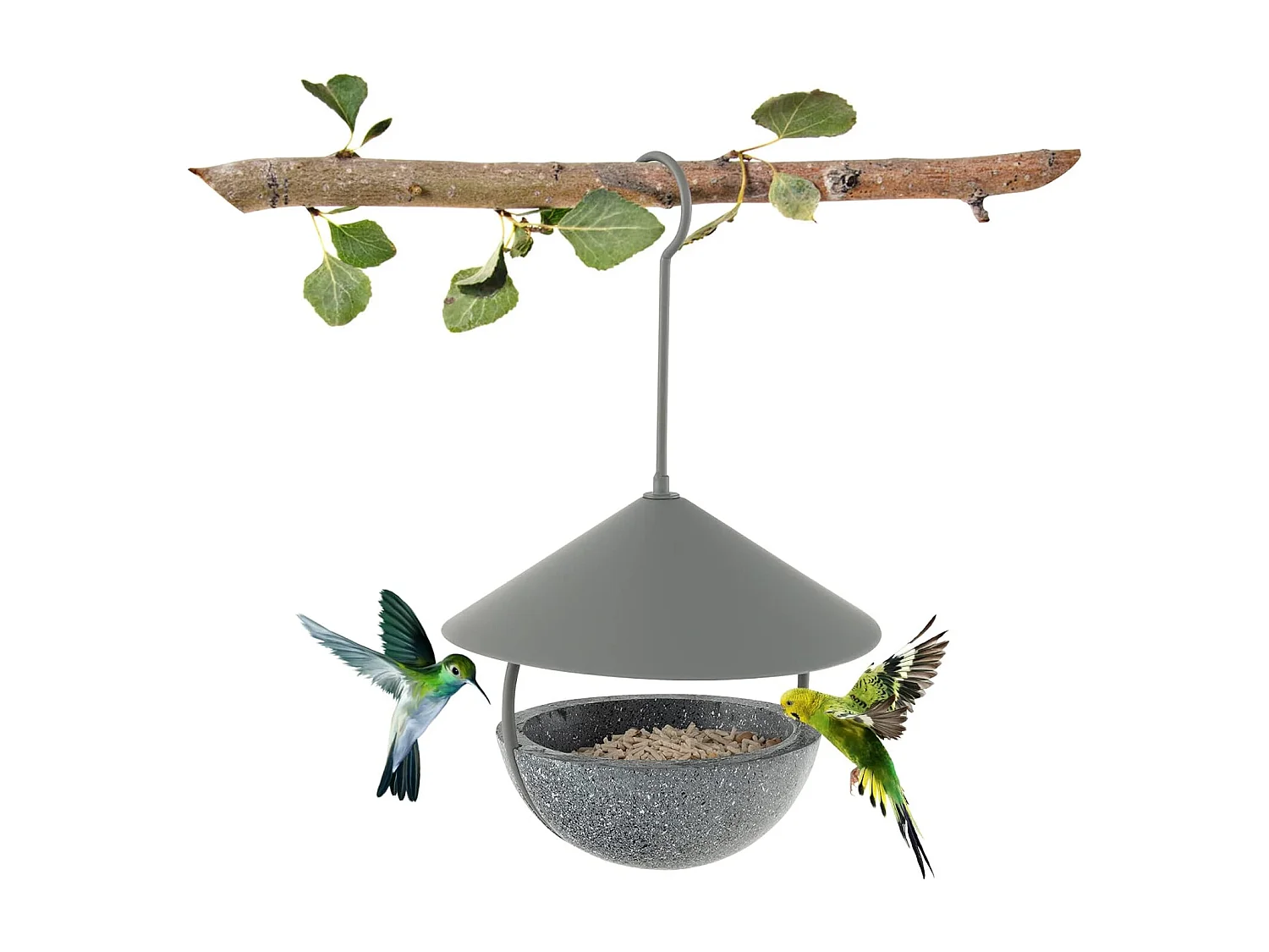 Vogelfutterspender zum Aufhängen