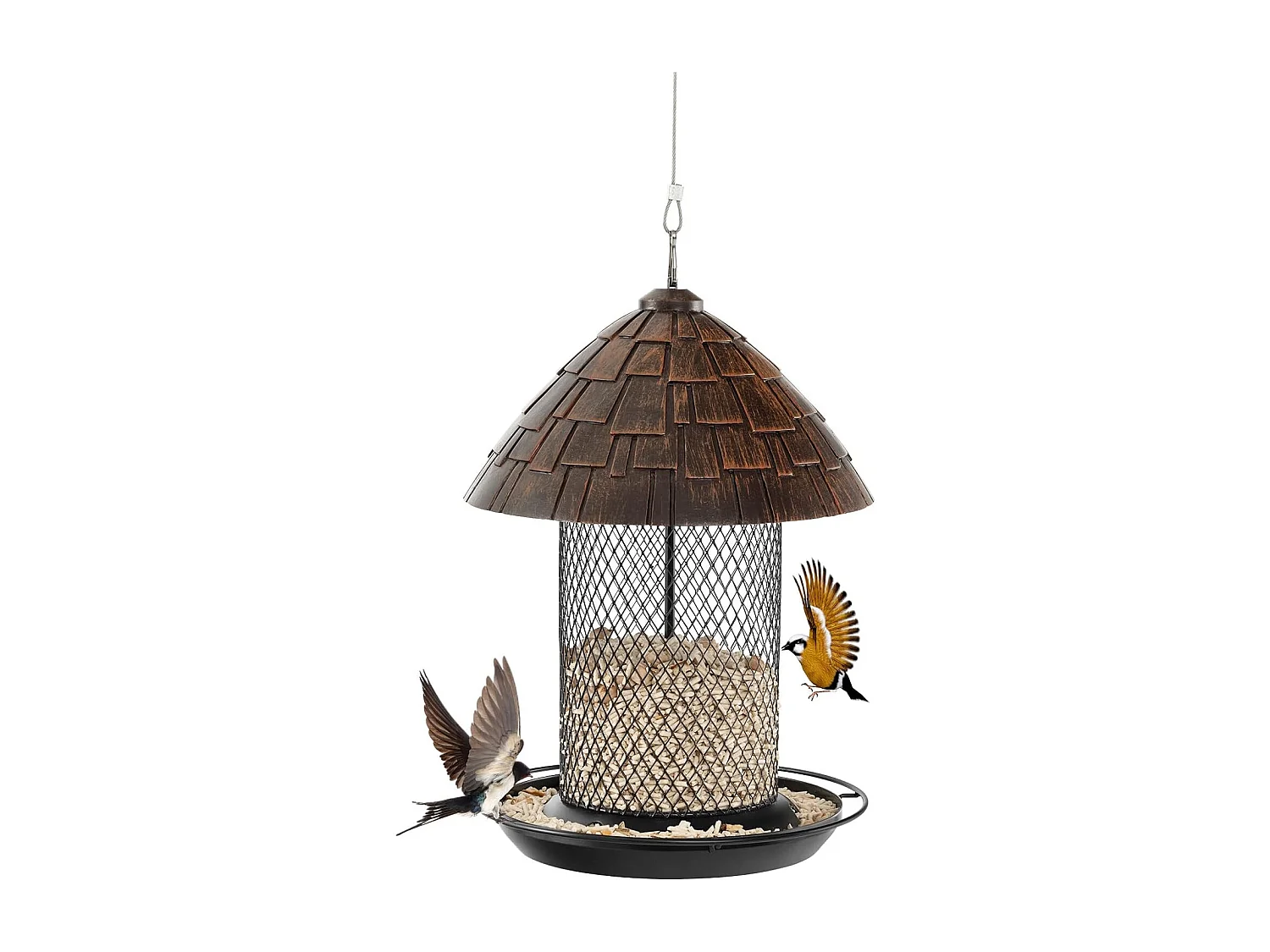 Vogelfutterhaus zum Aufhängen