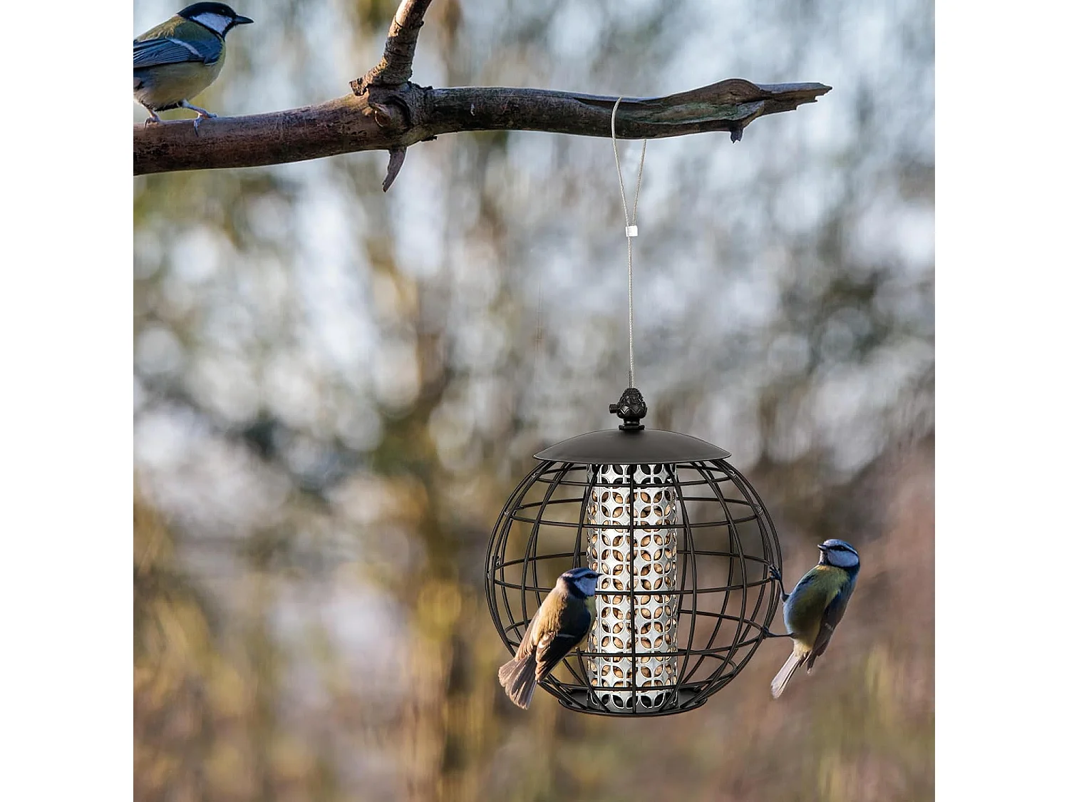 Vogelfutterhaus zum Aufhängen