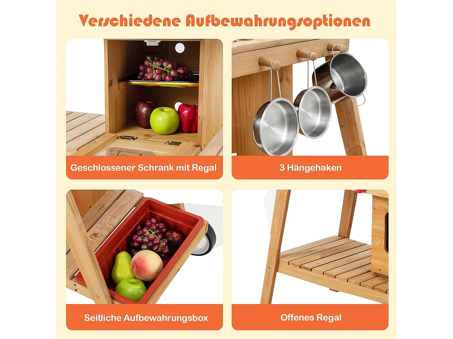 Garten Küche Spielset