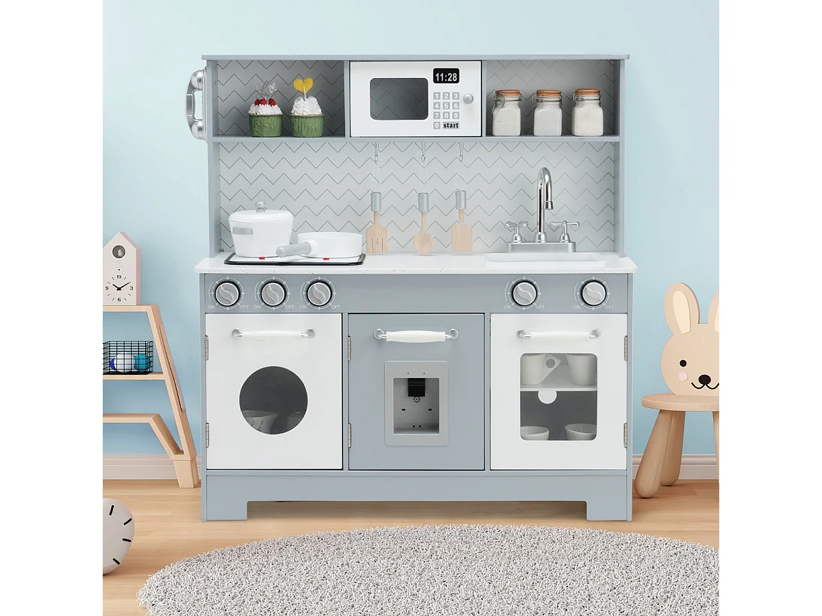 Cucina con accessori da gioco per bambini Angolo giochi per bambini