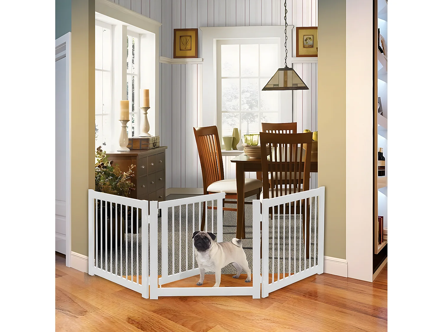 3-teiliges Absperrgitter Hunde BI32235