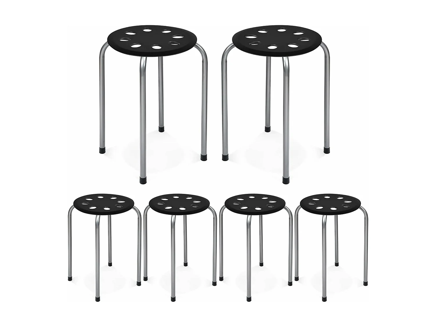 Stapelhocker TI86467 (6er Set)