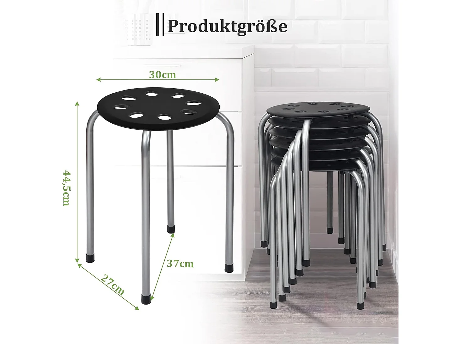 Stapelhocker TI86467 (6er Set)