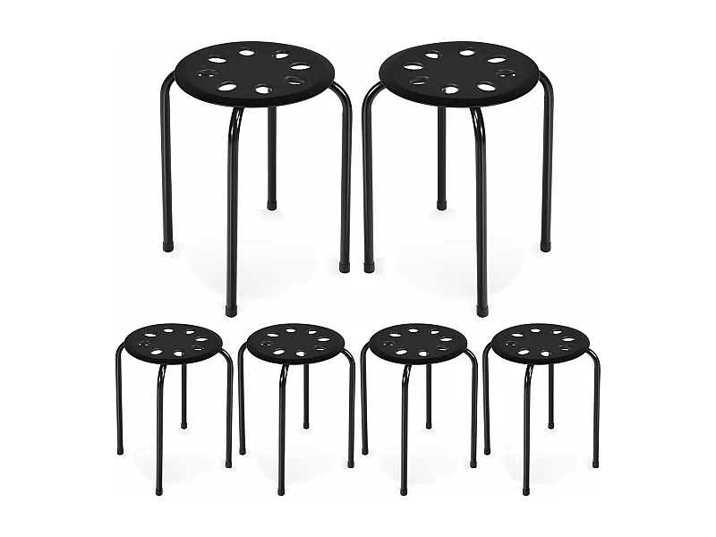 Stapelhocker TI86467 (6er Set)