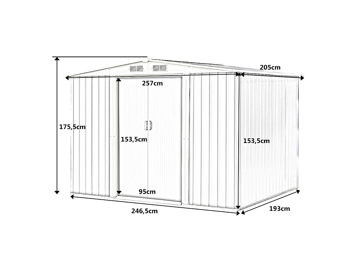 GARTENHÜTTE, GERÄTESCHRANK, GARTENLAUBEN