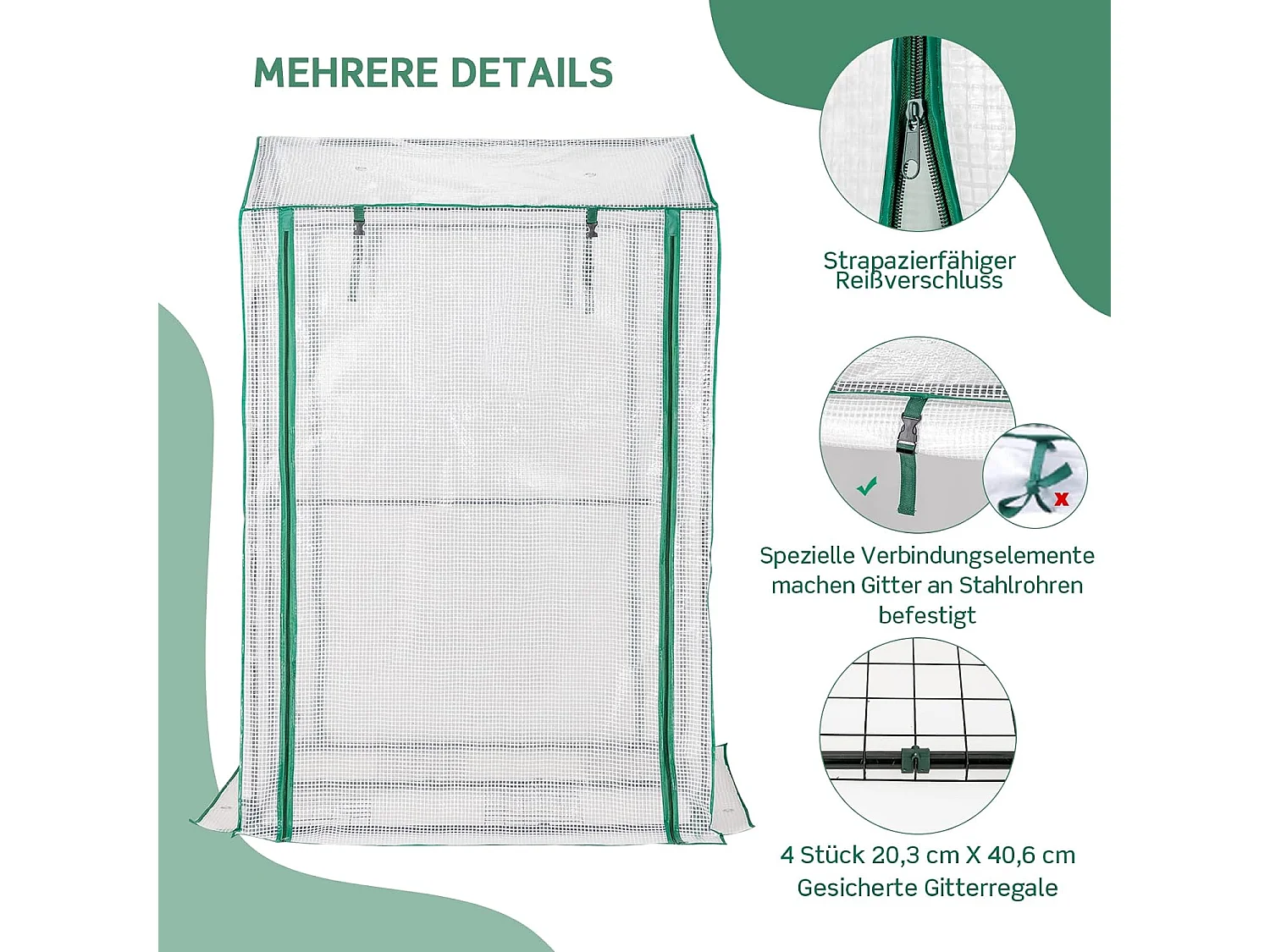 Gewächshaus für Tomaten