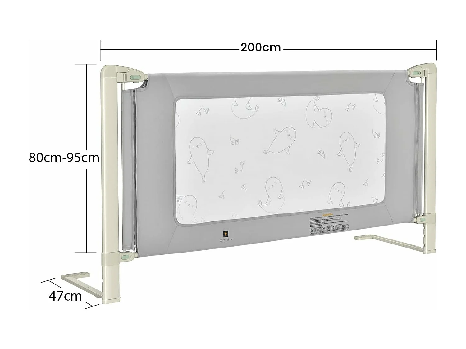 Bettgitter höhenverstellbar