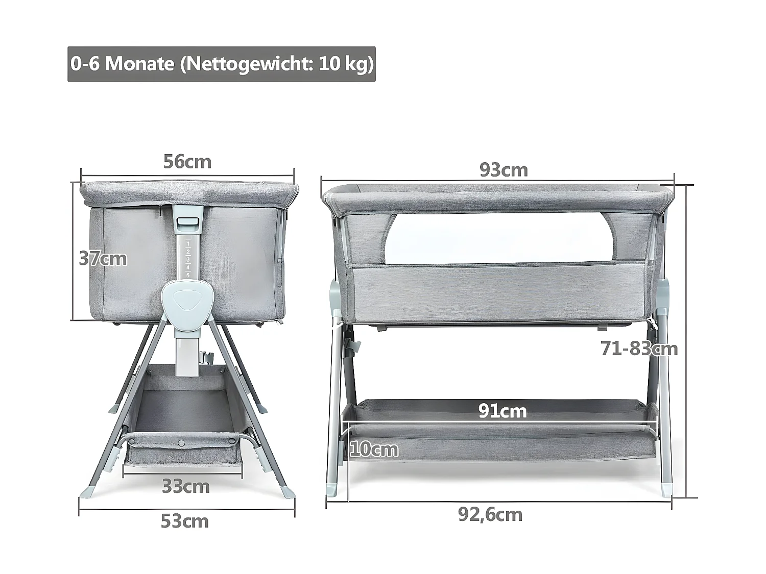 Beistellbett Babybett