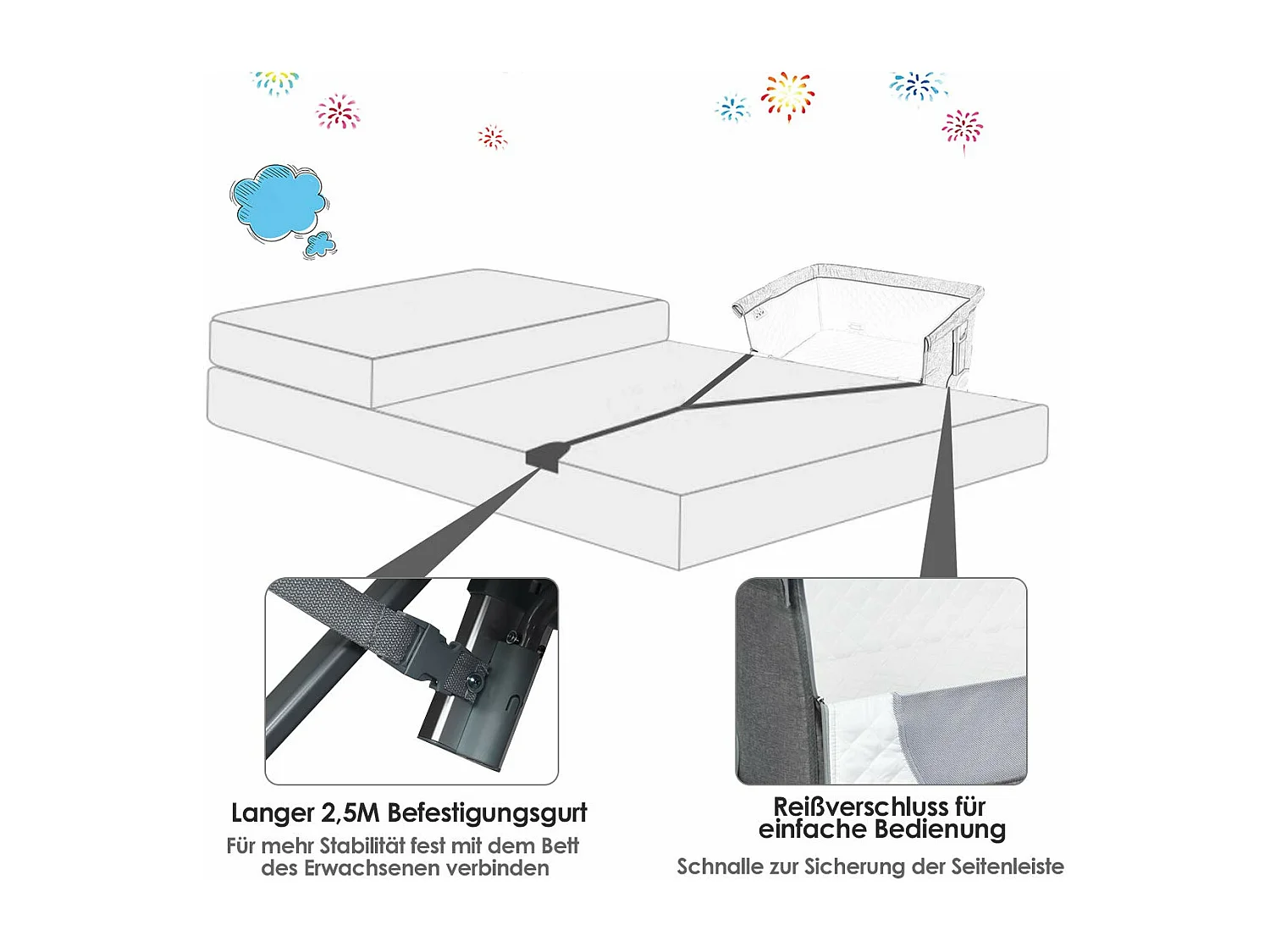 Beistellbett Babybett