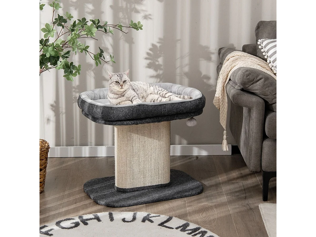 Arbre à chat et panier