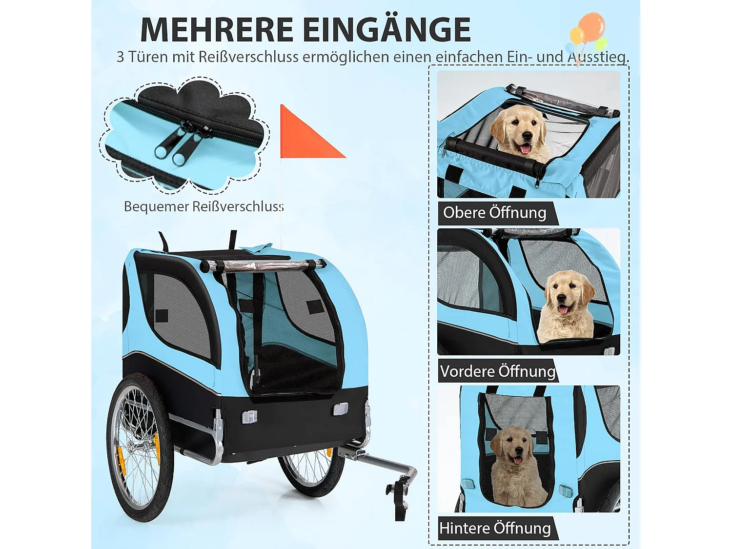 Hundeanhänger BI32240