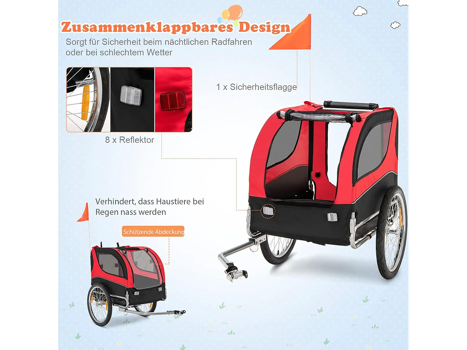 Hundeanhänger BI32240