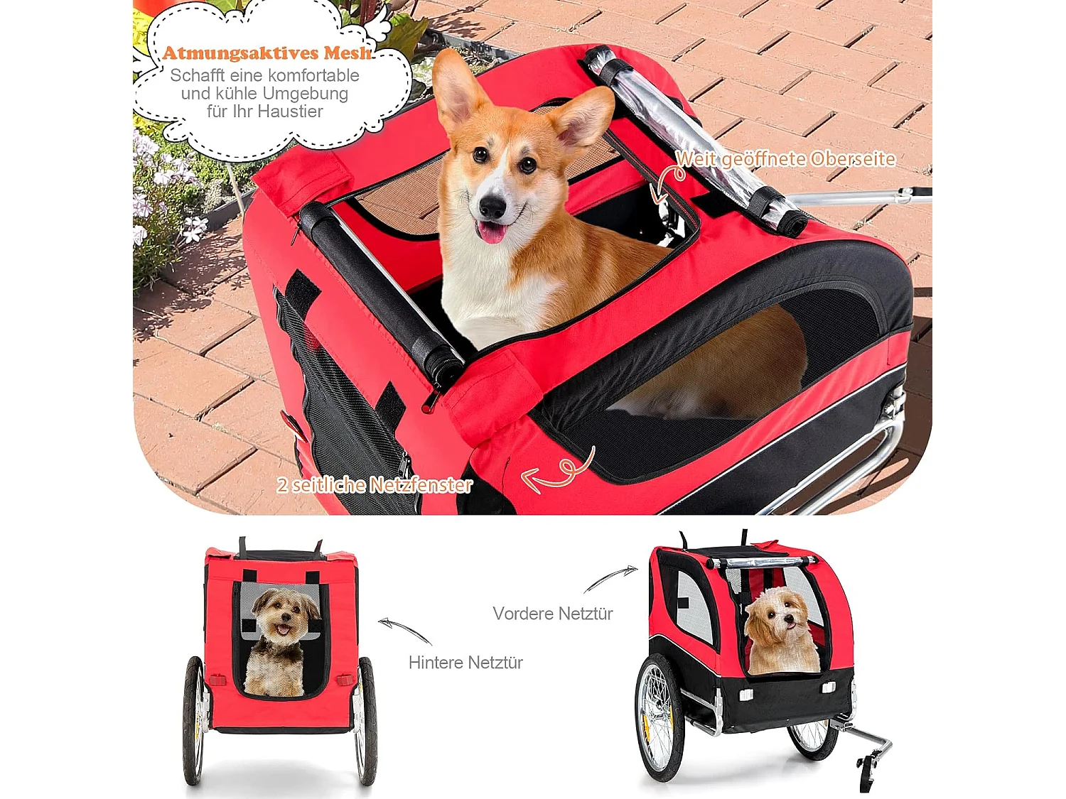 Hundeanhänger BI32240