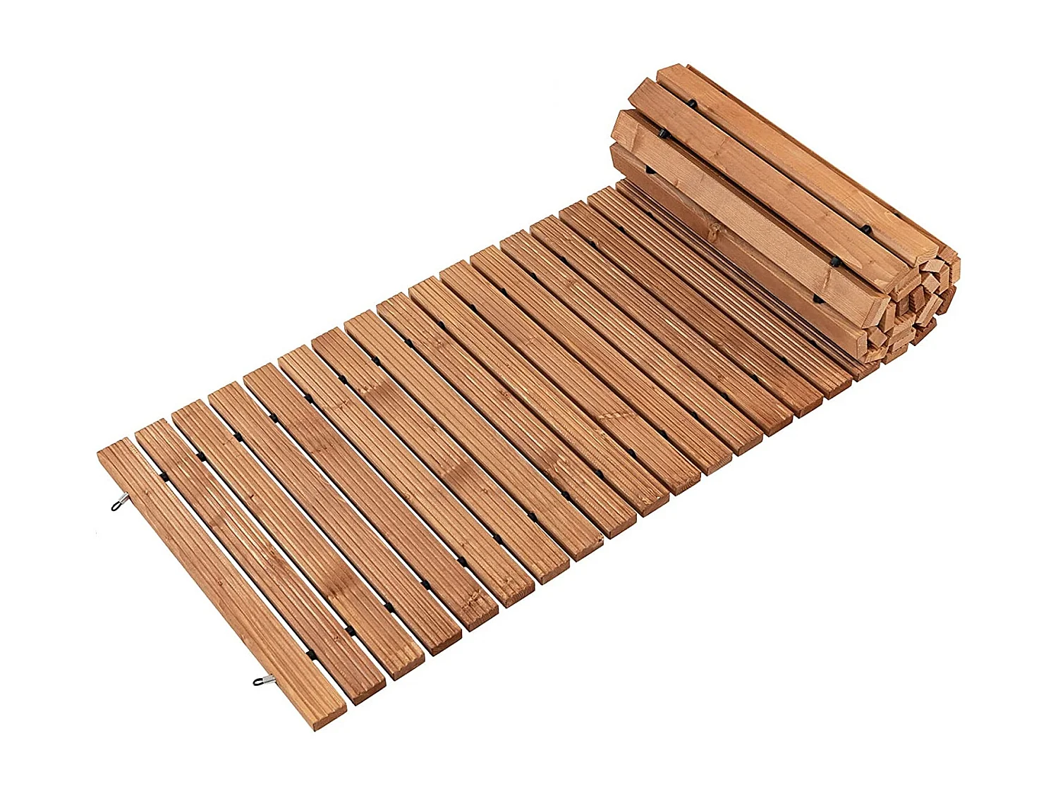 Ausrollbarer Garten-Holzweg 245 × 55 cm