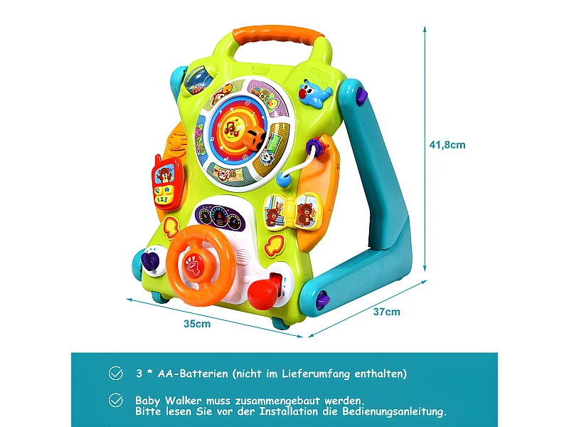 2-in-1 Lauflernhilfe klappbar