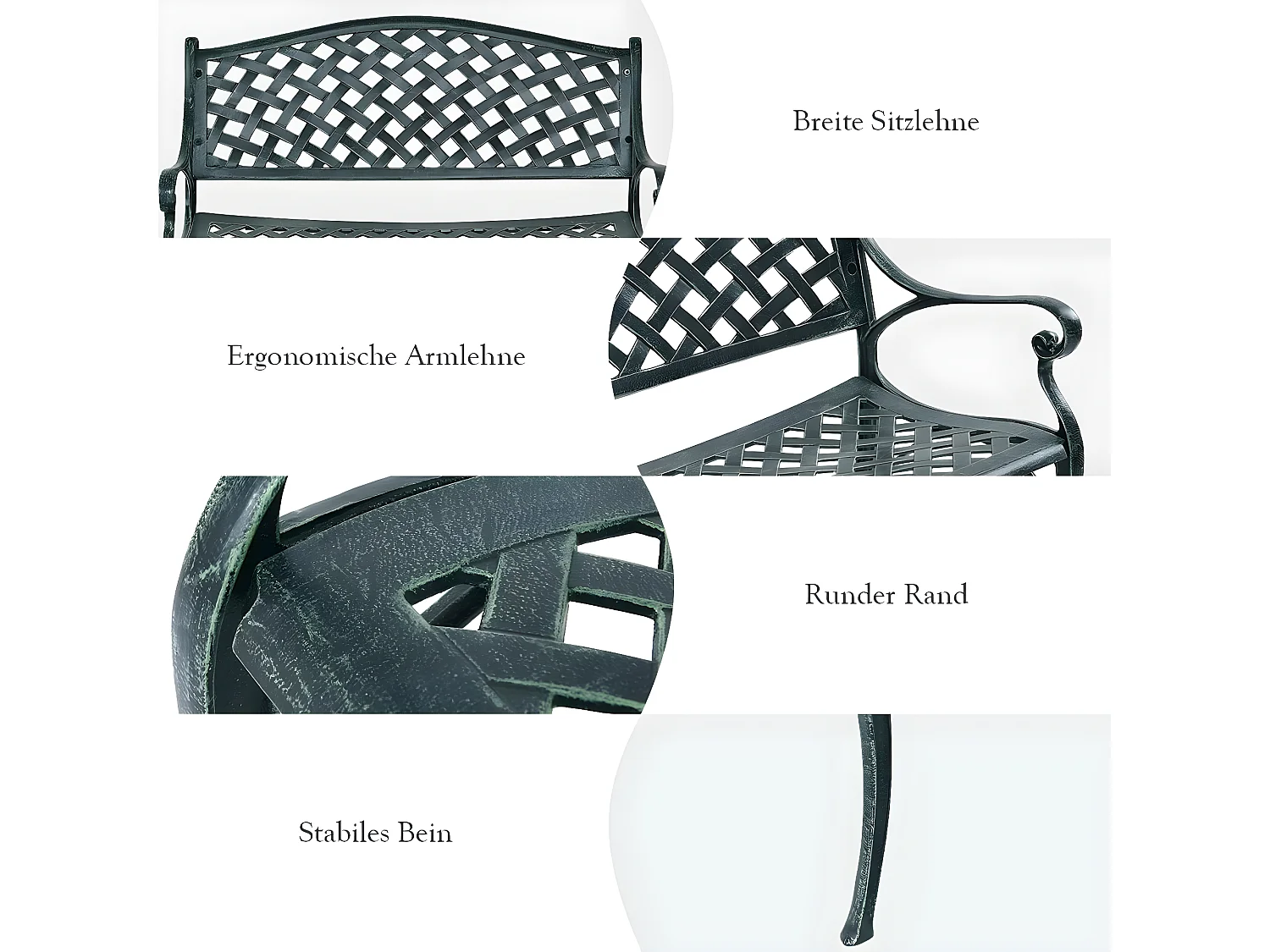 Eisenbank belastbar bis 210kg