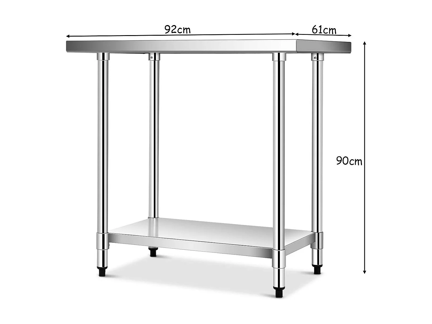 Küchentisch Edelstahl