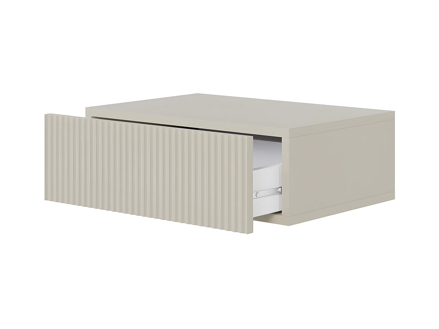 Hangend nachtkastje - 50 cm - grijs - VELDIO