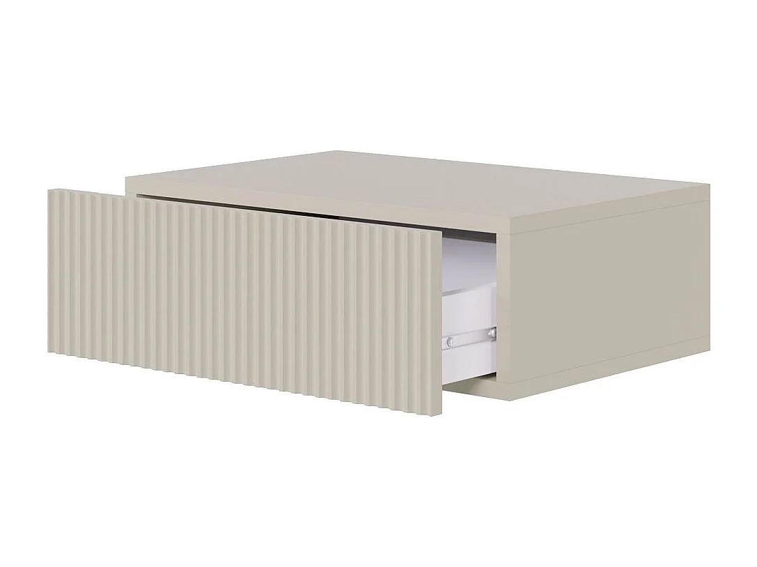 Hangend nachtkastje - 50 cm - grijs - VELDIO