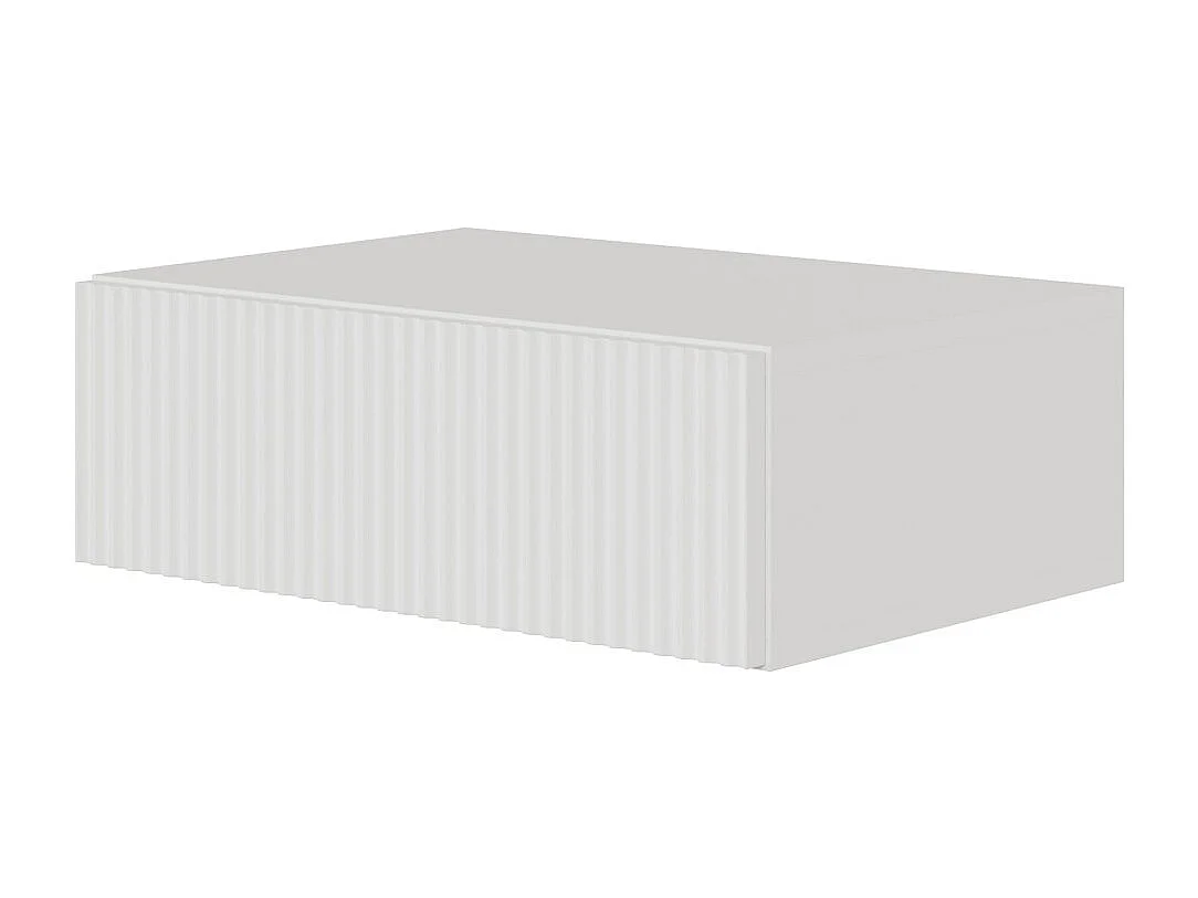 Hangend nachtkastje - 50 cm - wit - VELDIO