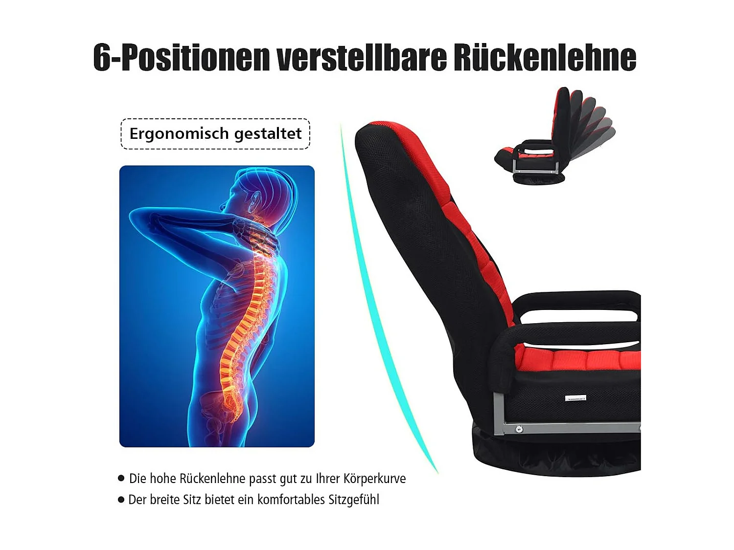 Bodenstuhl 360° drehbar