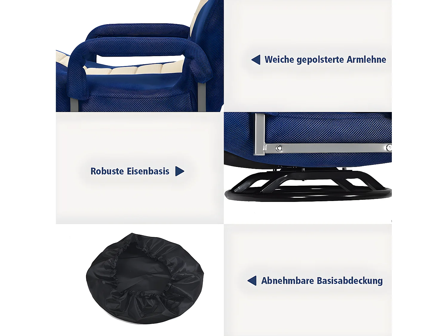 Bodenstuhl 360° drehbar