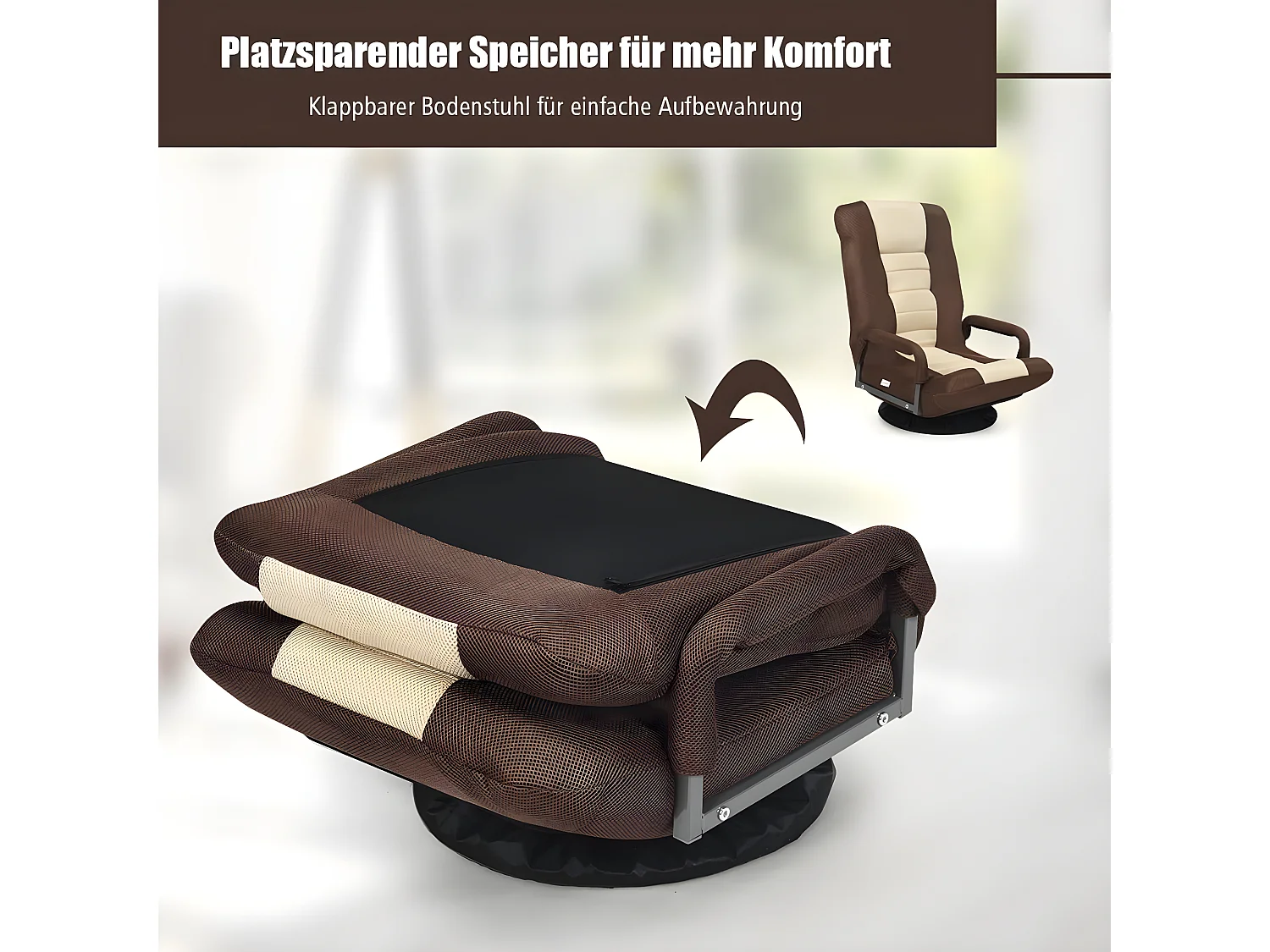 Bodenstuhl 360° drehbar