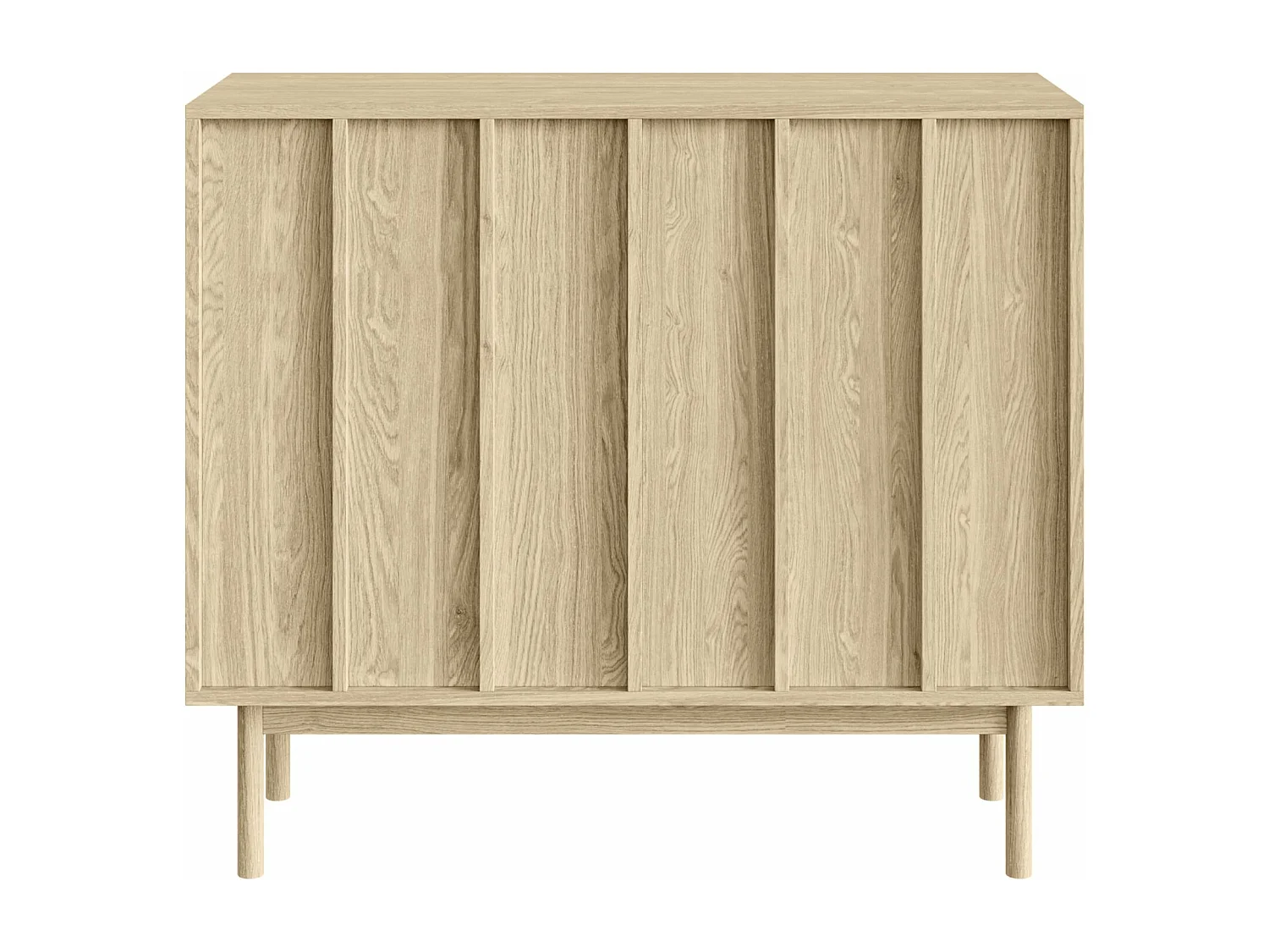 Sideboard 2-türig - Eichenholzoptik - 100 cm - NEKSTO