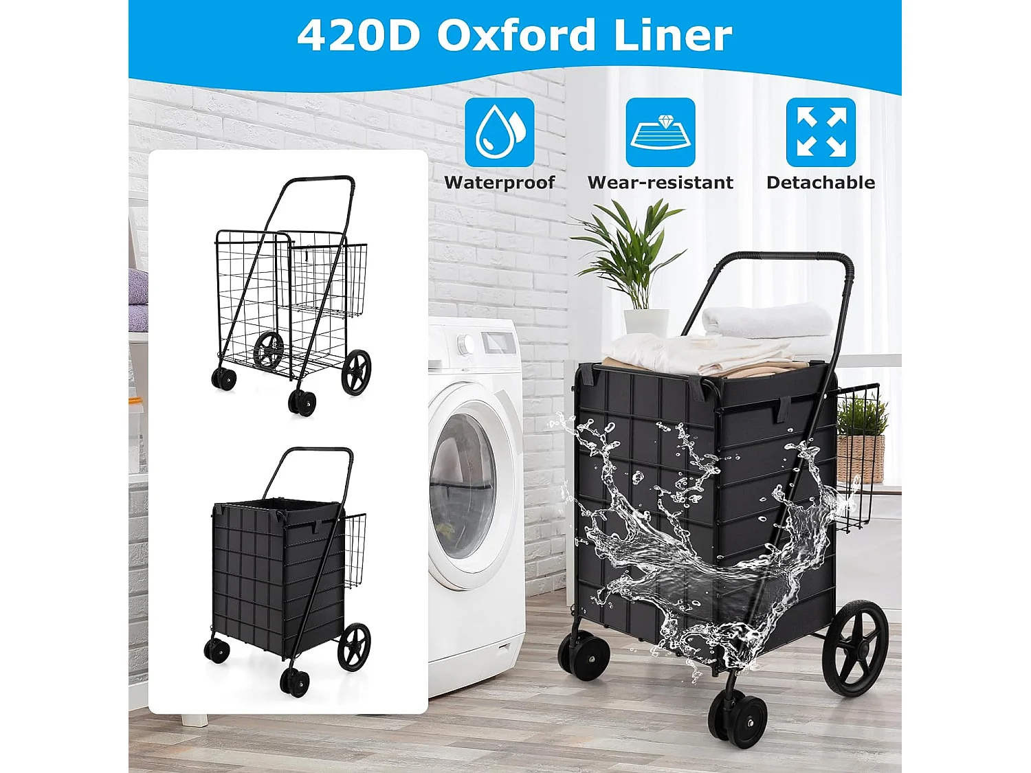 Einkaufstrolley Klappbar