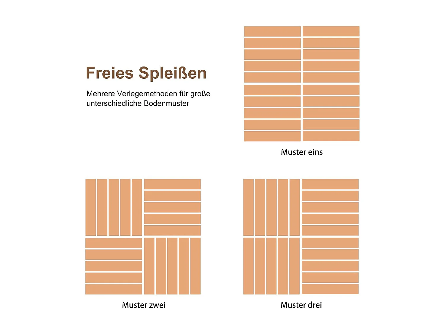 Holzfliesen (27 Pcs)
