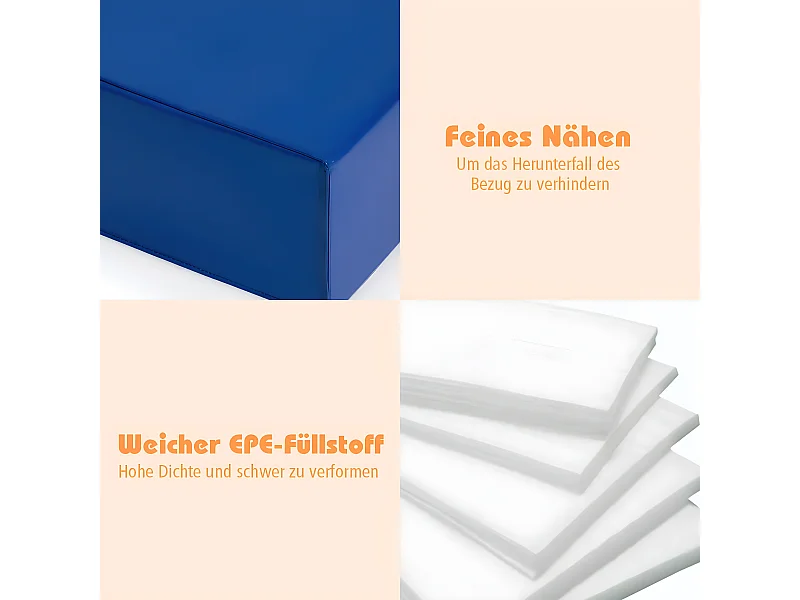 6 STK. Schaumstoffbausteine