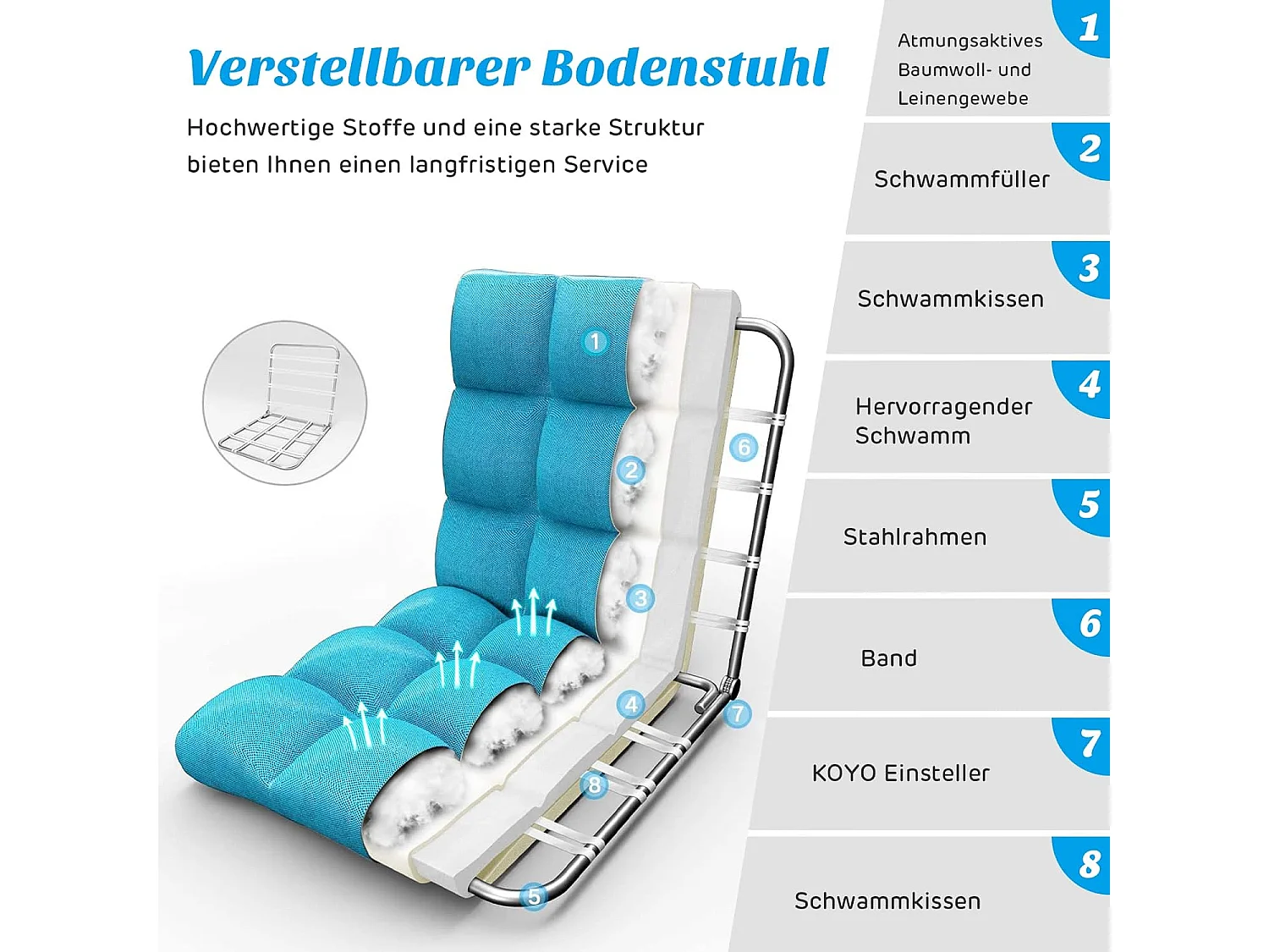 Bodenstuhl Bodensessel