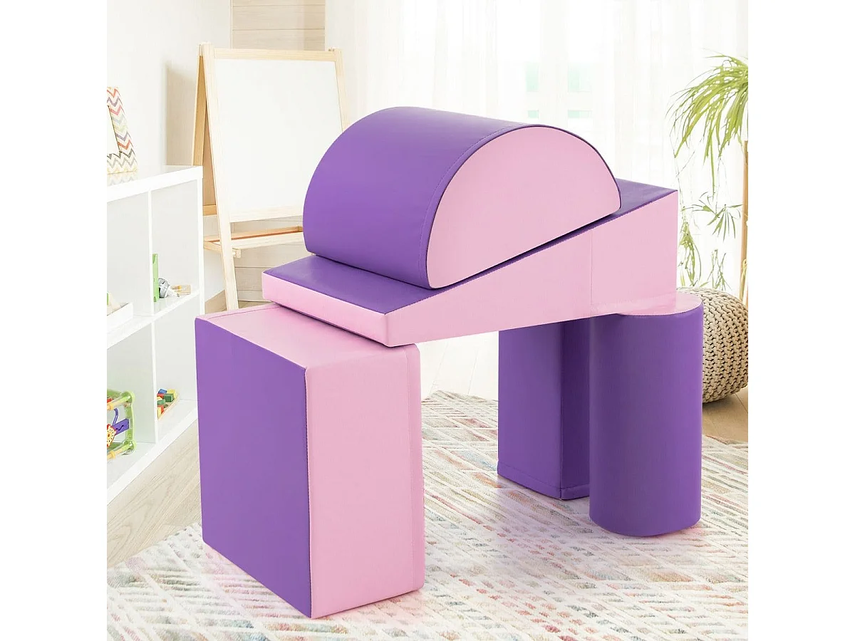 Set „Große Schaumstoffbausteine für Kinder“, 5 Stück