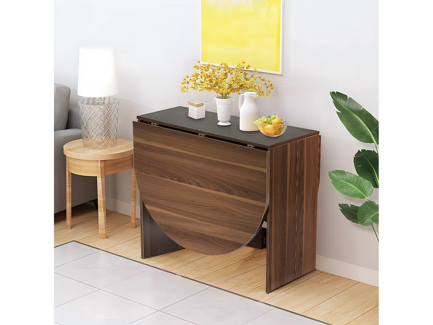 Esstisch klappbar, 163 x 80 x 75 cm