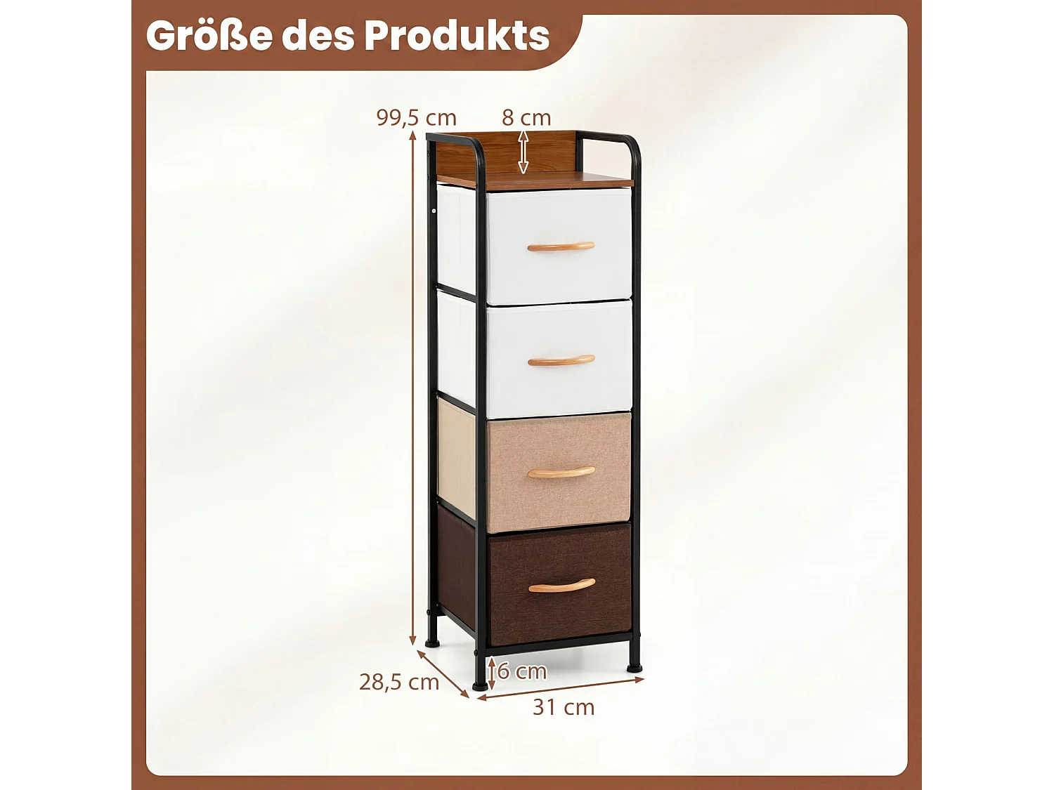 Schubladenschrank Kommode