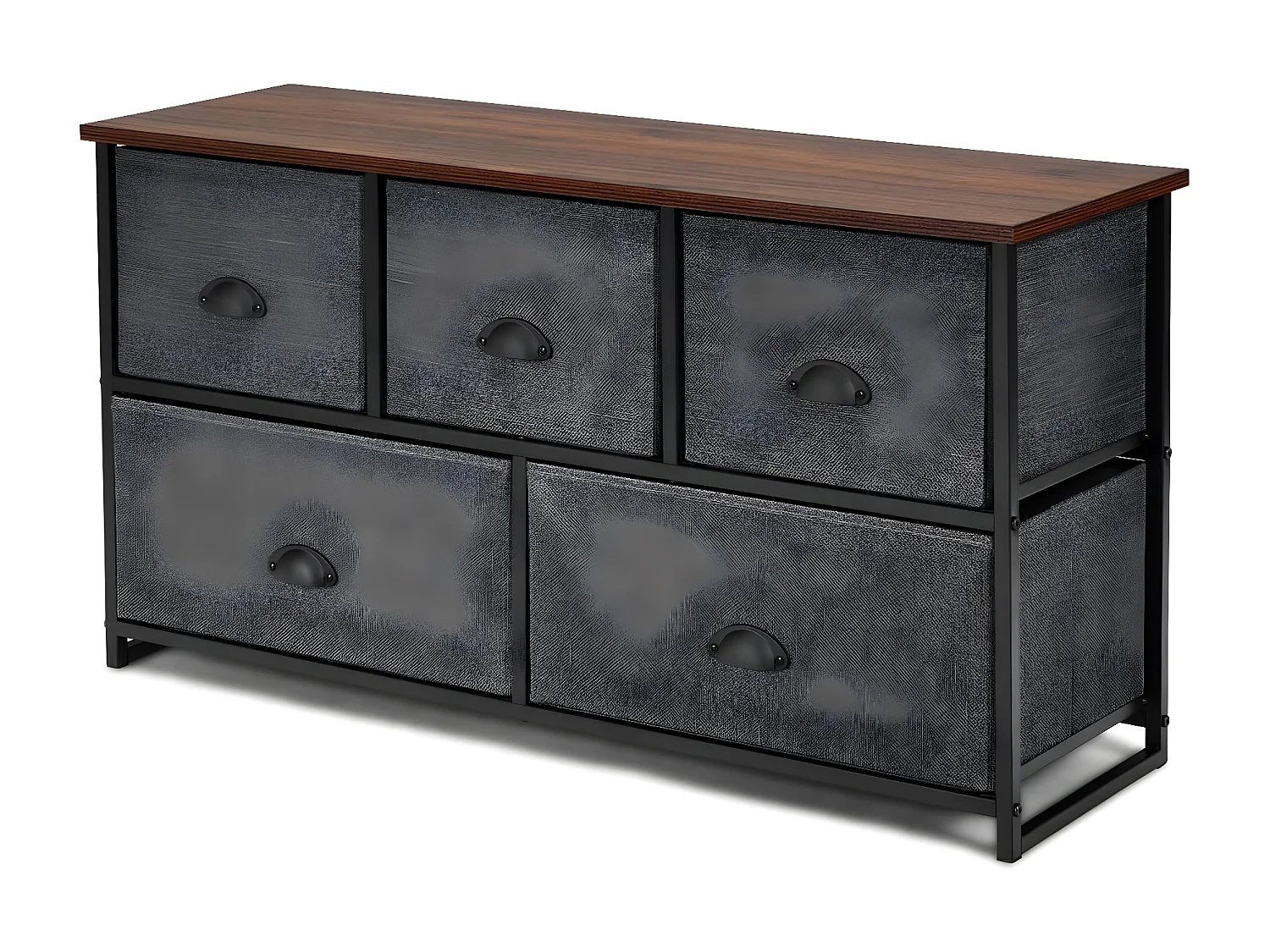 Schubladenkommode aus Stoff