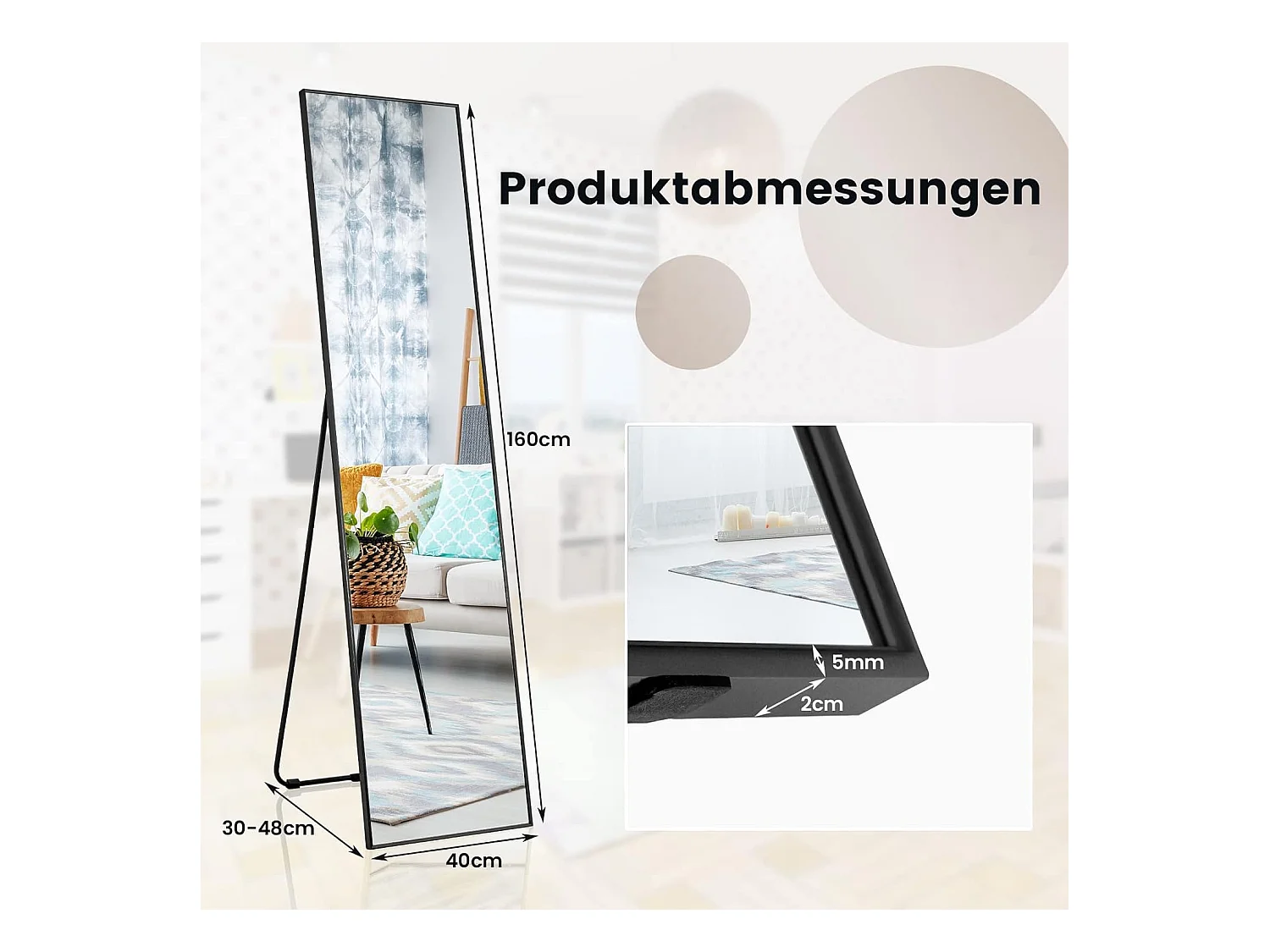 Ganzkörperspiegel VH32005